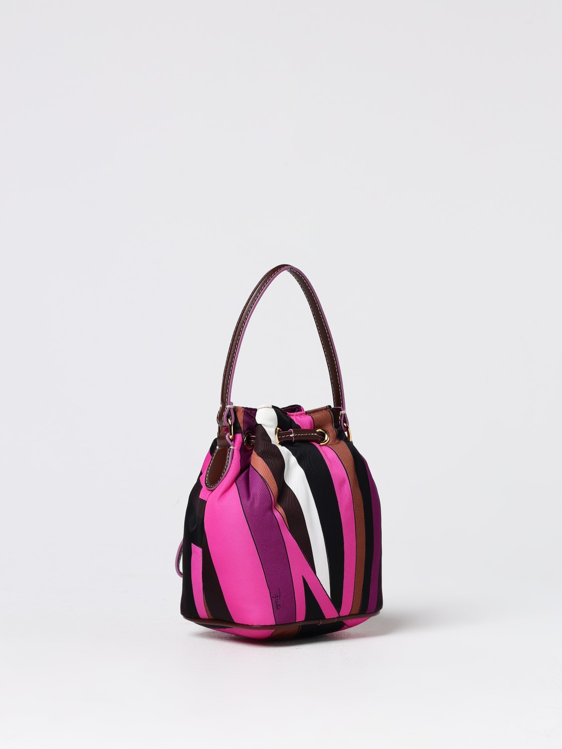 PUCCI MINI BAG: Shoulder bag woman Pucci, Fuchsia - Img 3