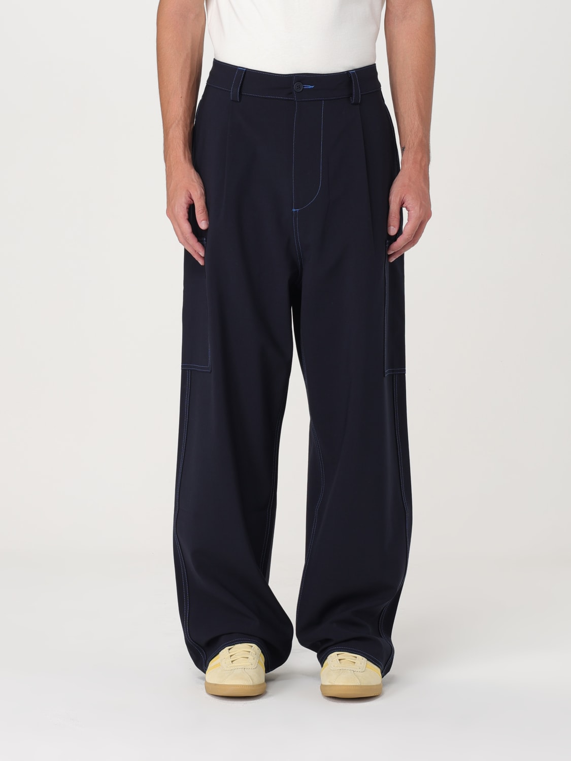 SUNNEI PANTS: Pants men Sunnei, Blue - Img 1