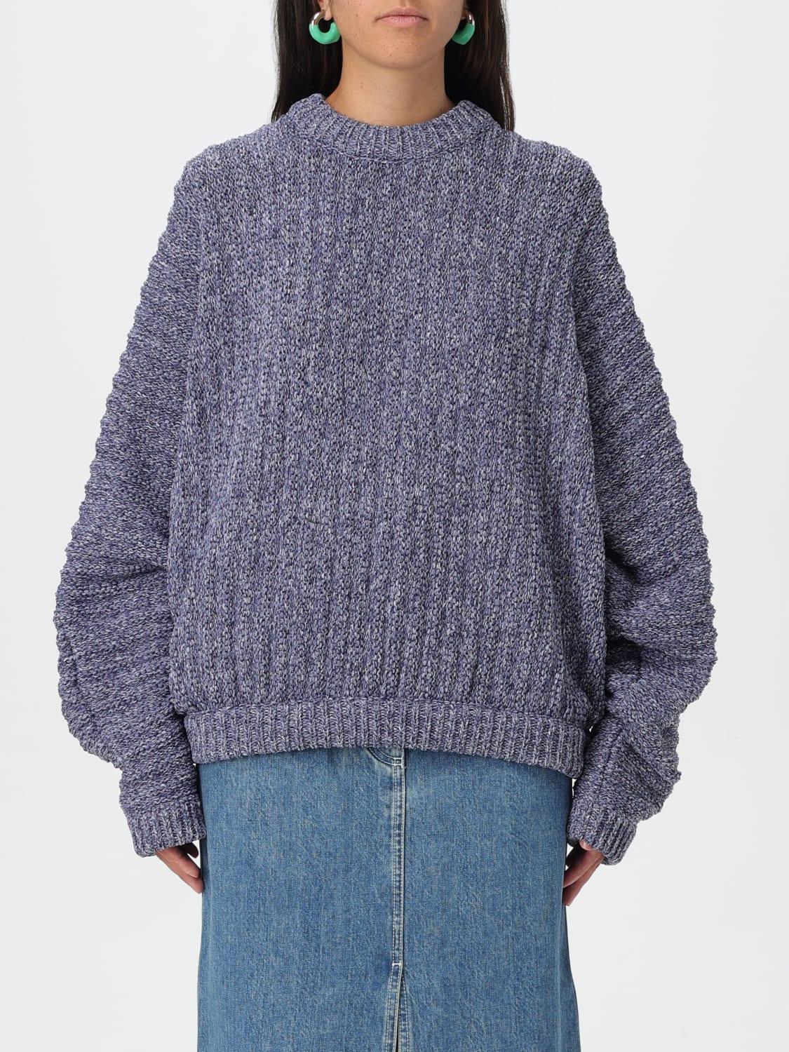 SUNNEI PULLOVER: Pullover damen Sunnei, Hellblau - Img 1