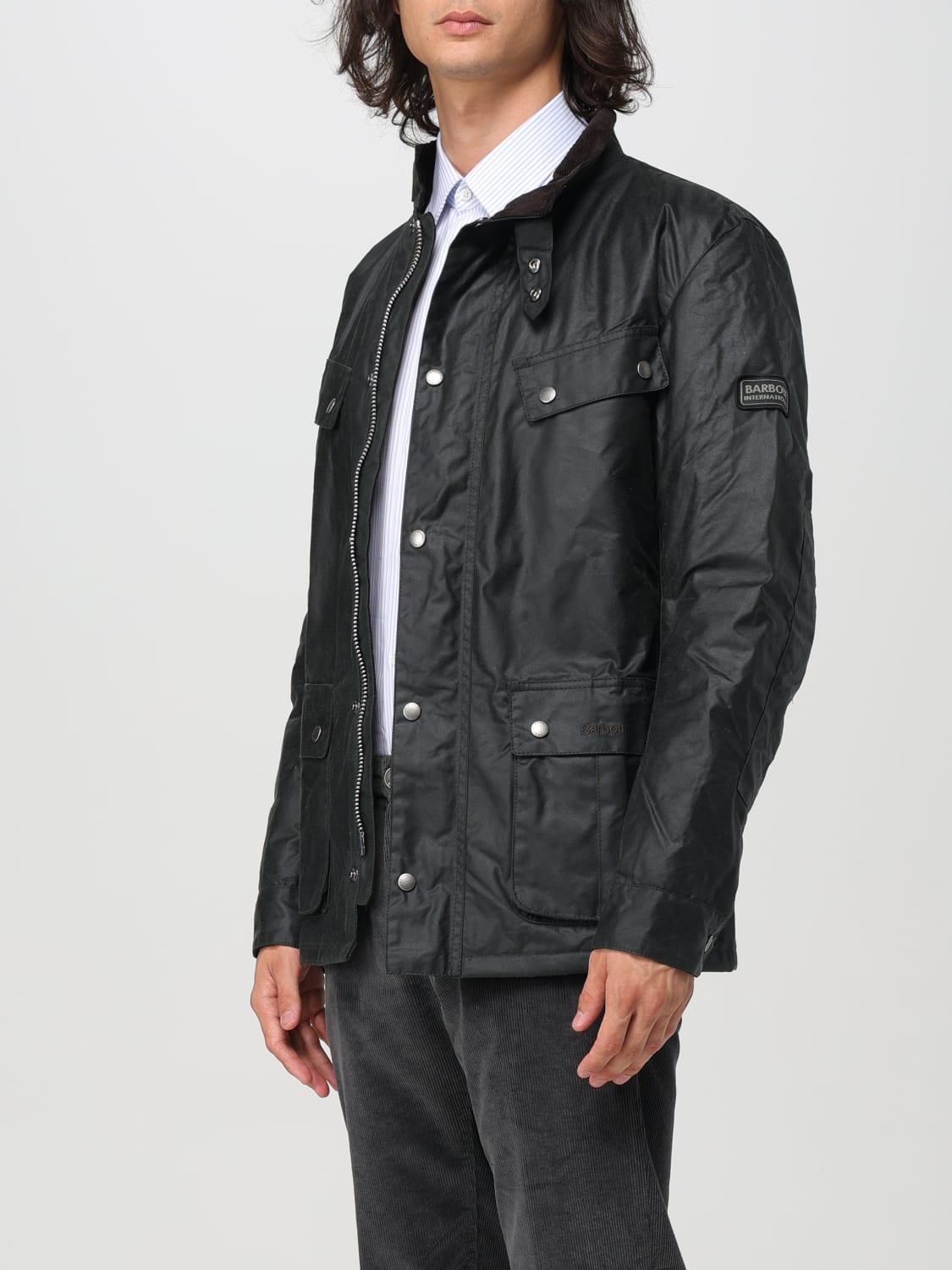 BARBOUR JACKE: Jacke herren Barbour, Military - Img 3