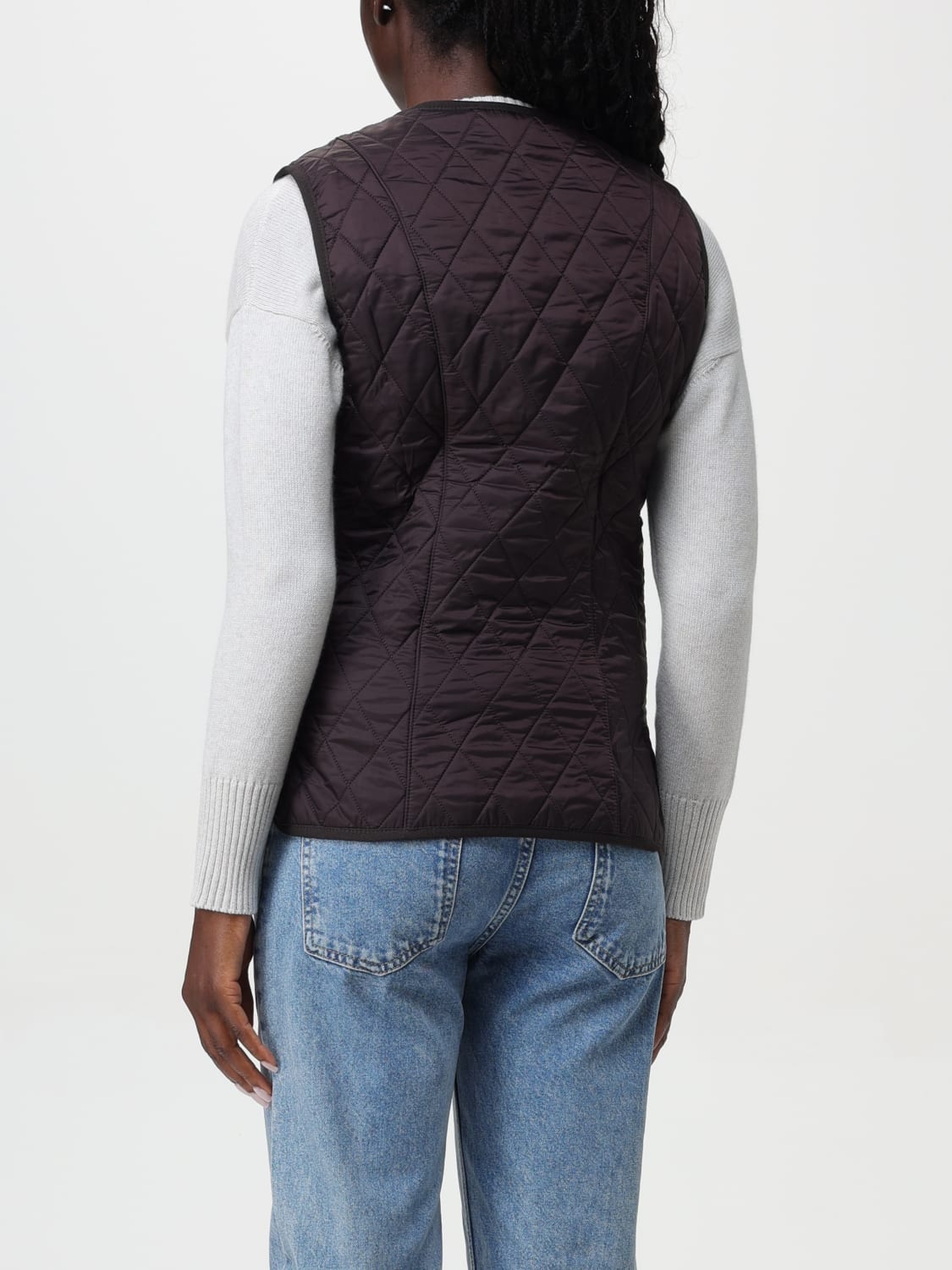 BARBOUR WAISTCOAT: Barbour women's vest, Brown - Img 2