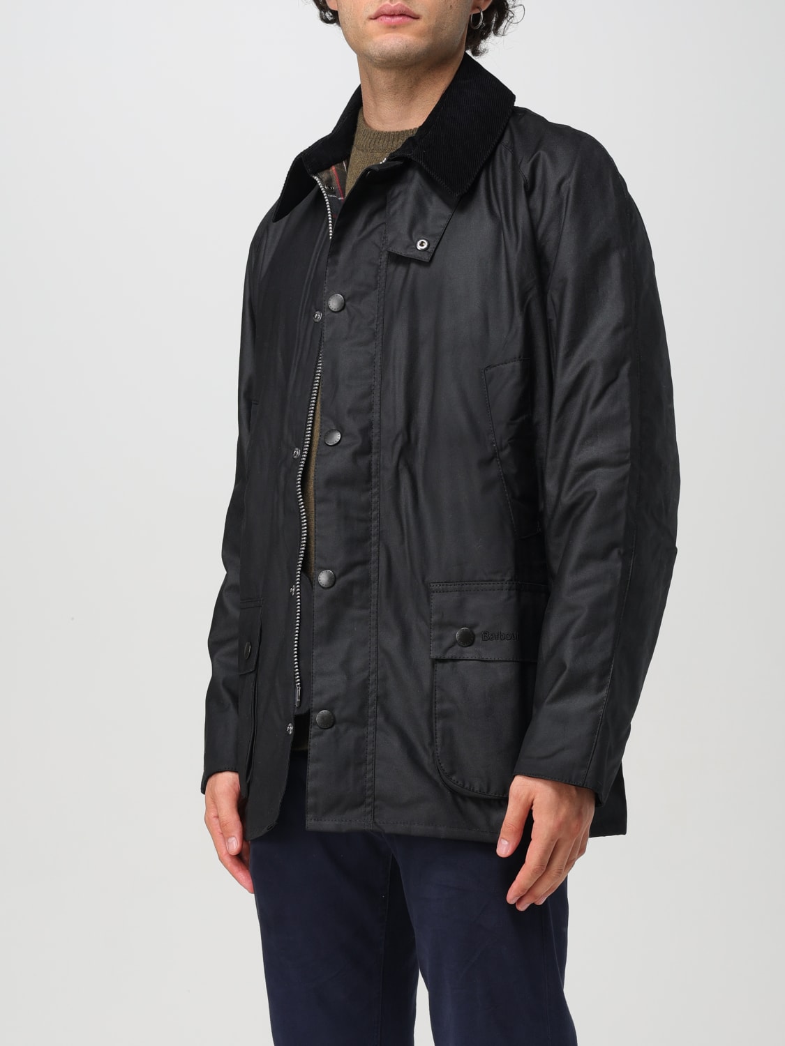 BARBOUR JACKET: Jacket men Barbour, Black - Img 3