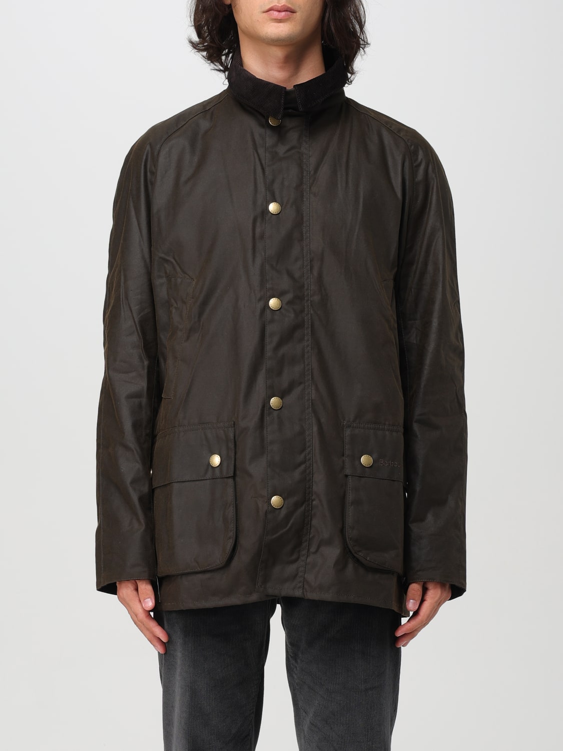 Giglio Giacca Barbour in cotone cerato