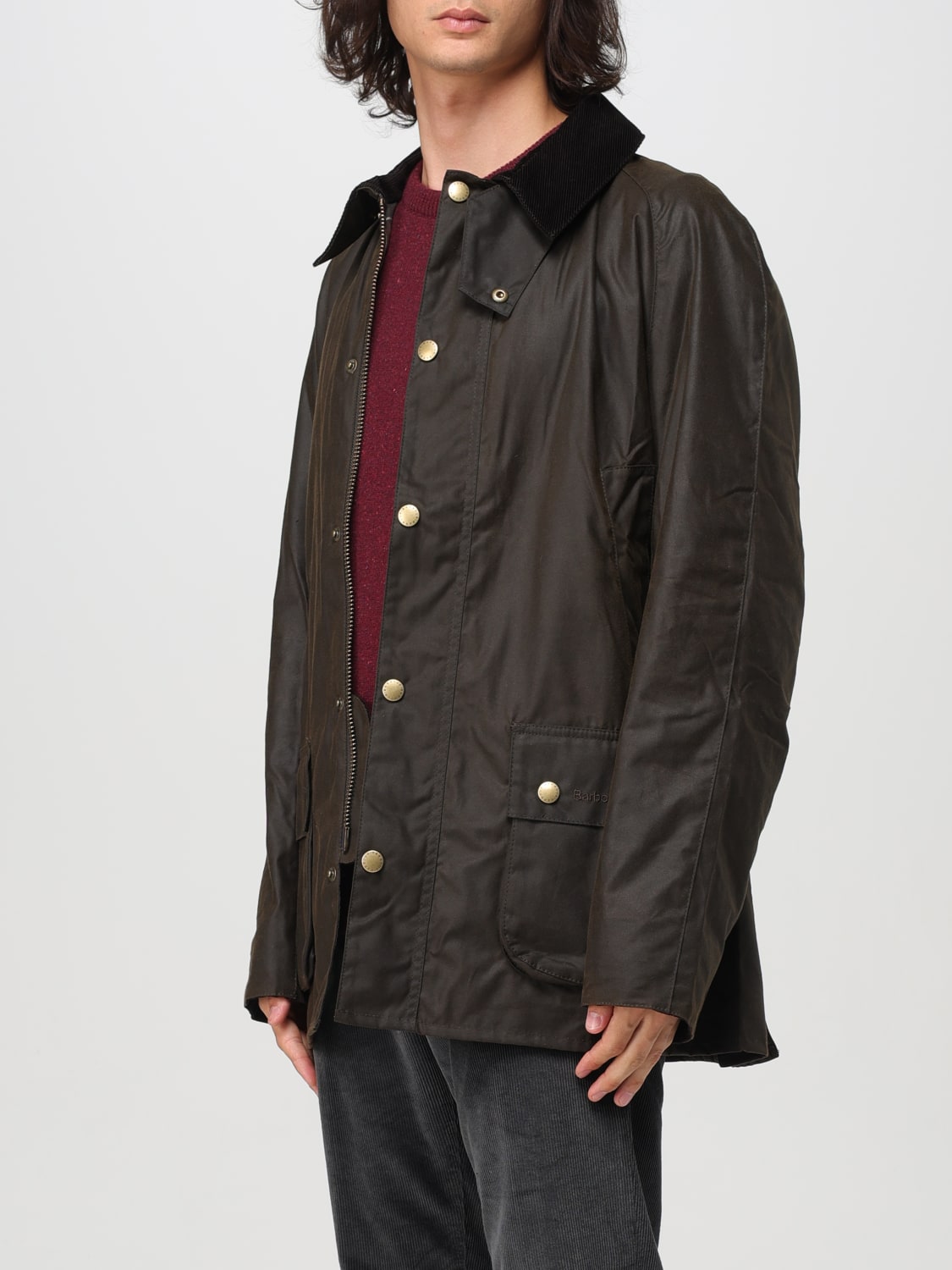 BARBOUR CHAQUETA: Chaqueta hombre Barbour, Oliva - Img 3