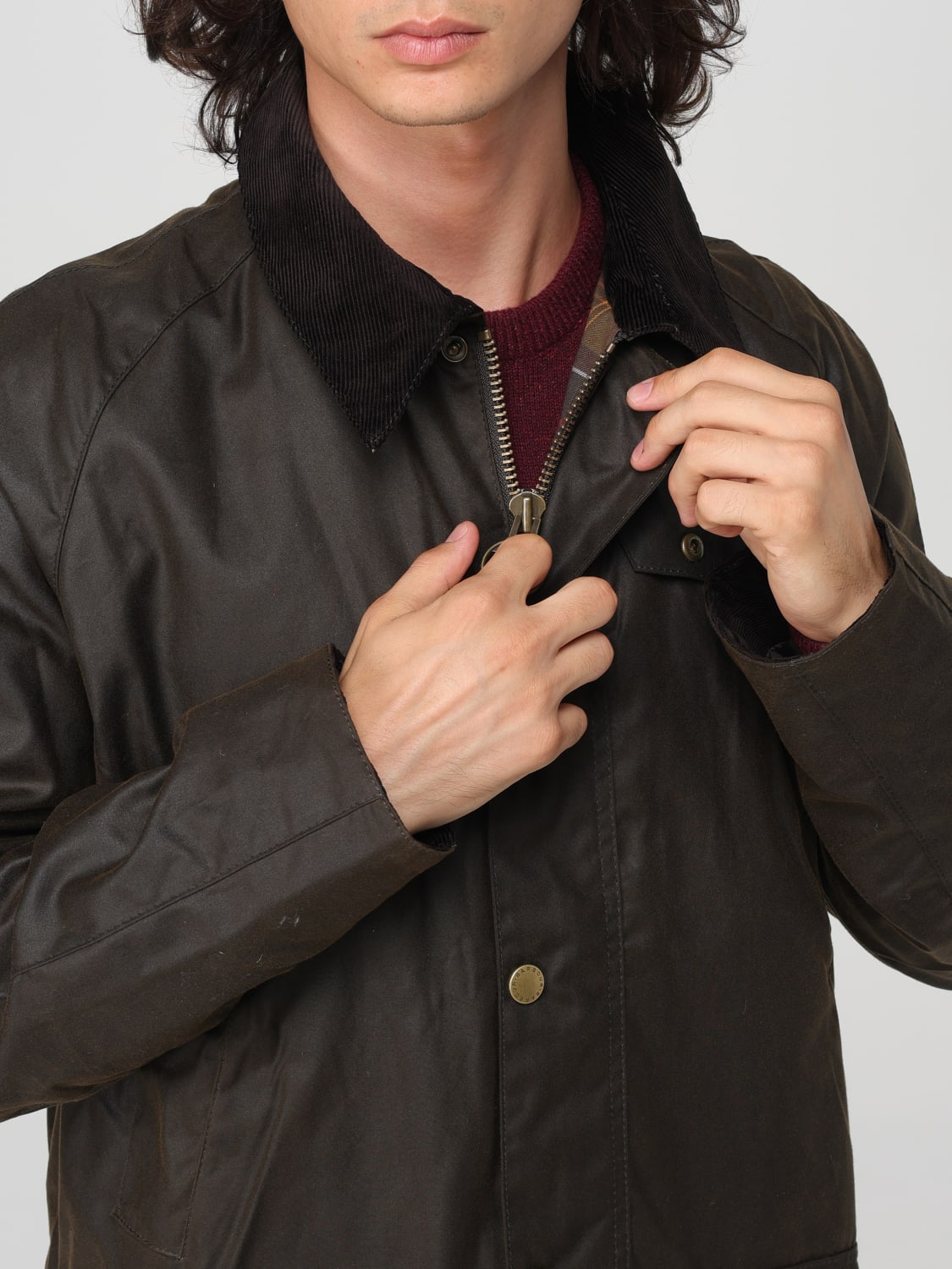 BARBOUR CHAQUETA: Chaqueta hombre Barbour, Oliva - Img 4