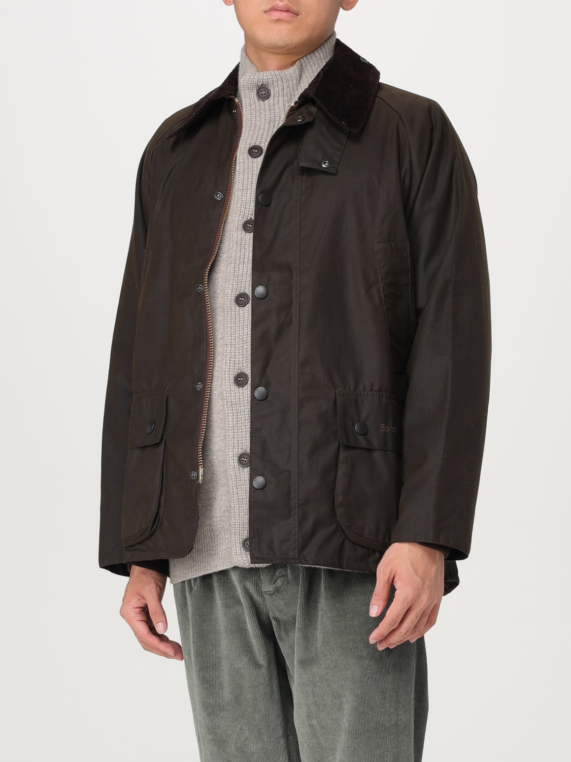 BARBOUR JACKET: Jacket men Barbour, Olive - Img 3