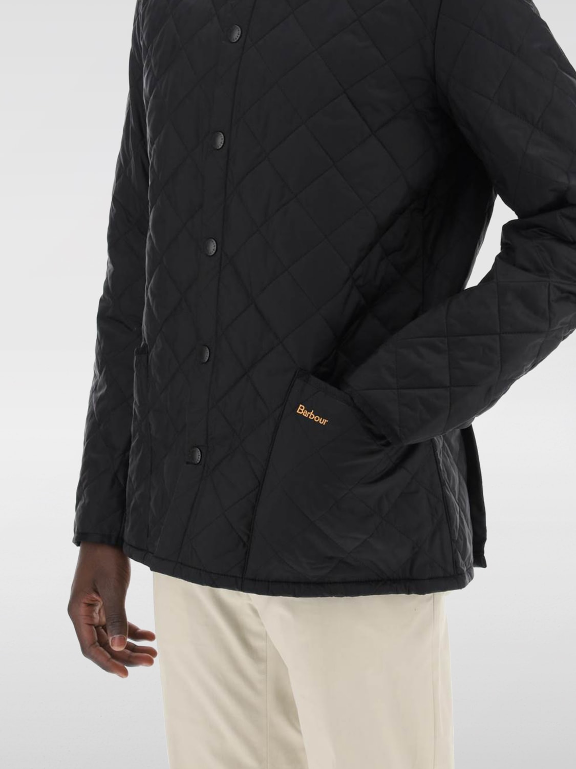BARBOUR JACKET: Jacket men Barbour, Black - Img 3