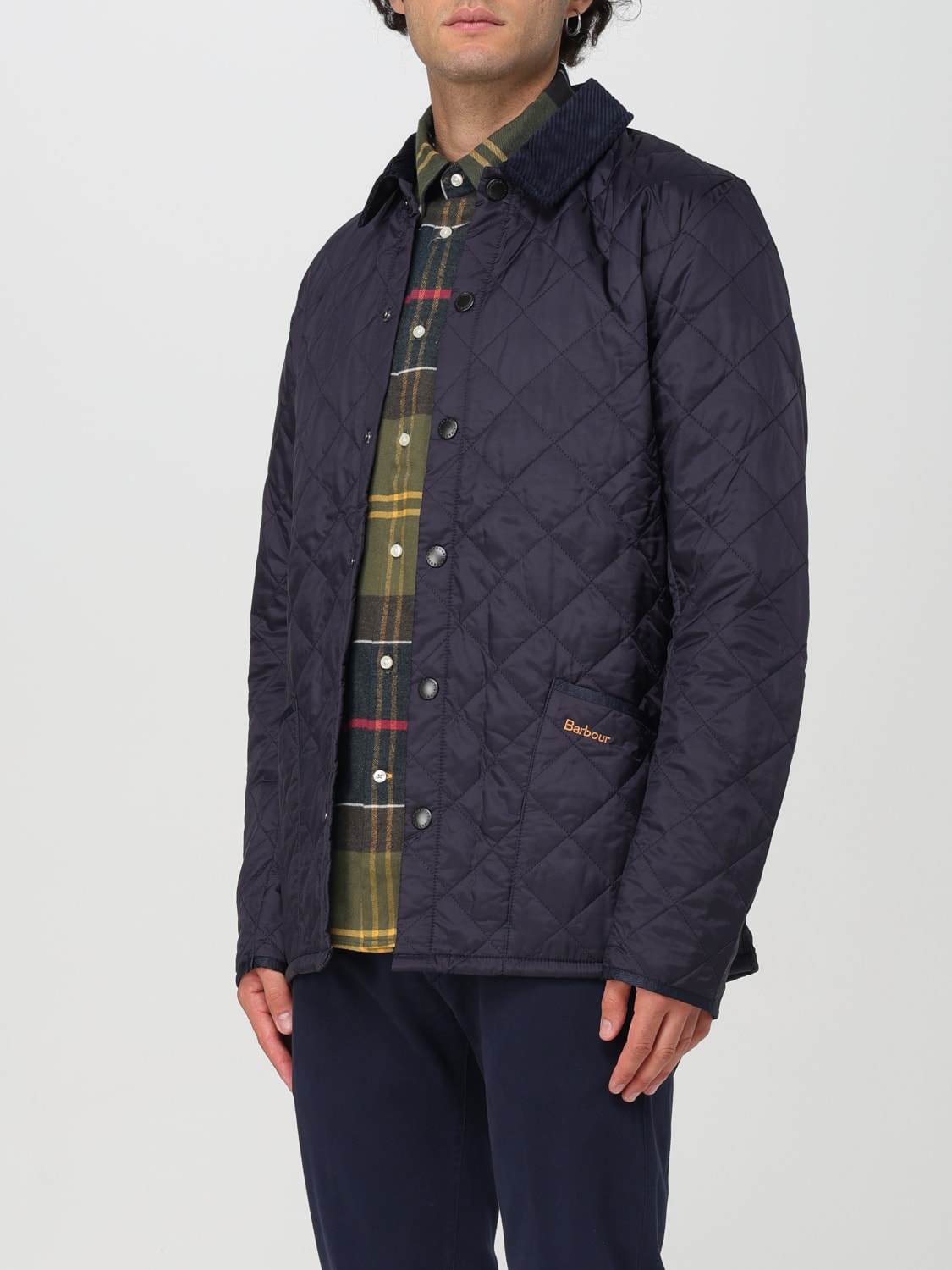 BARBOUR JACKET: Jacket men Barbour, Blue - Img 3