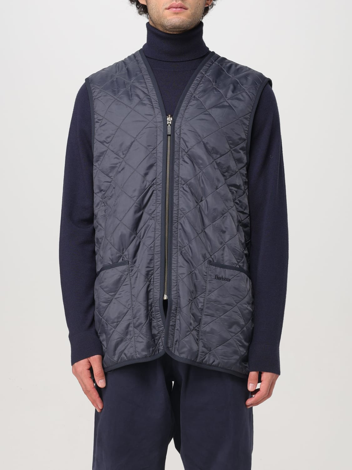 Giglio Gilet Barbour in nylon trapuntato