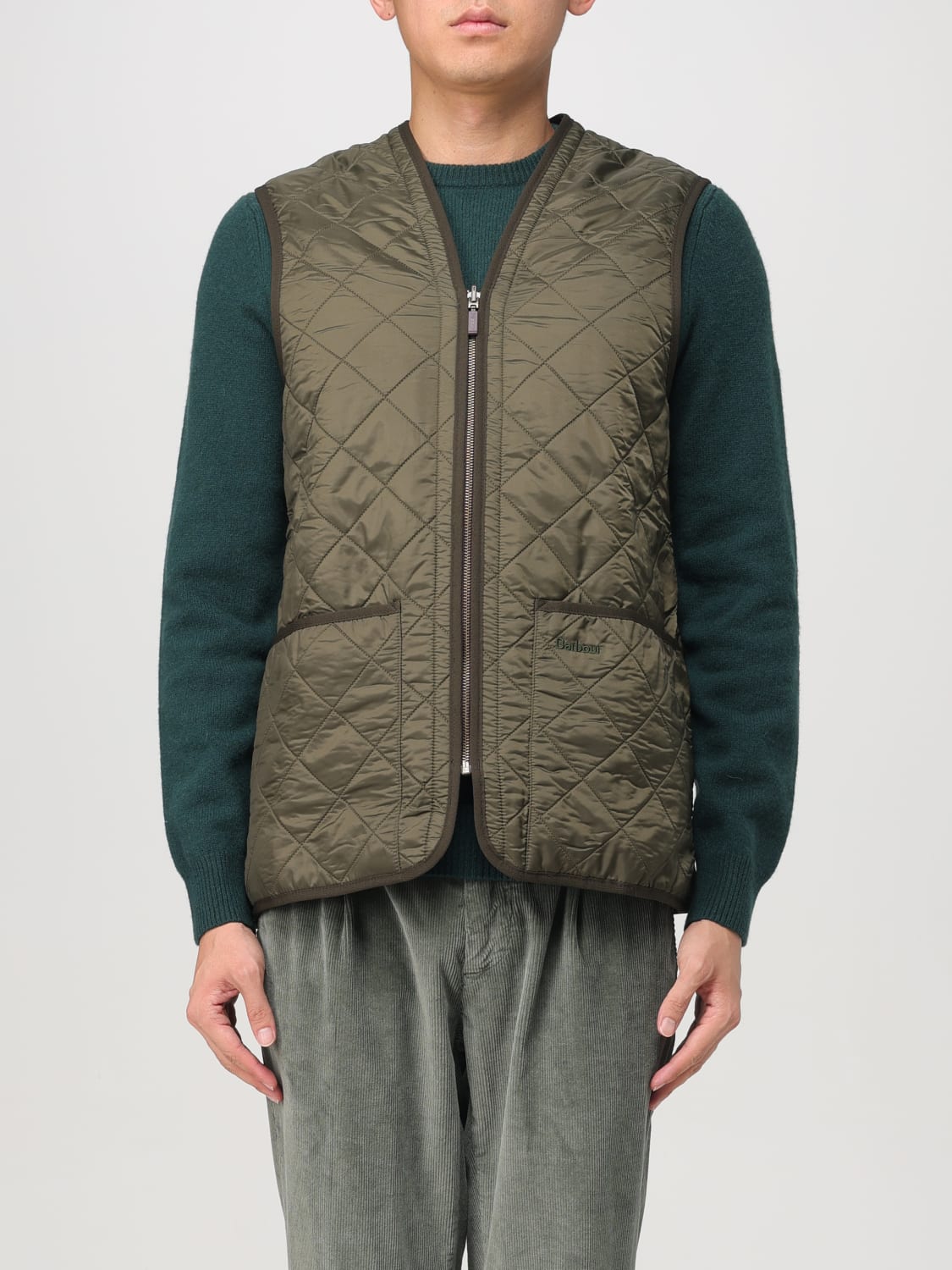 BARBOUR SUIT VEST: Jacket men Barbour, Olive - Img 1