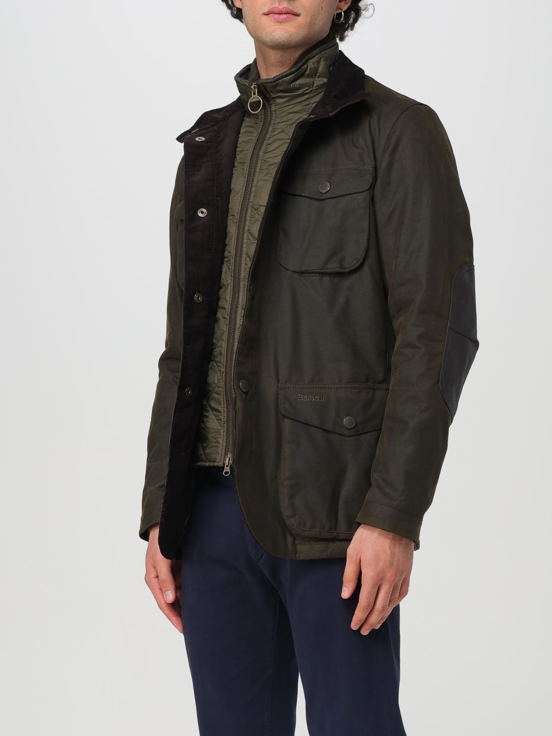 BARBOUR JACKET: Jacket men Barbour, Green - Img 3