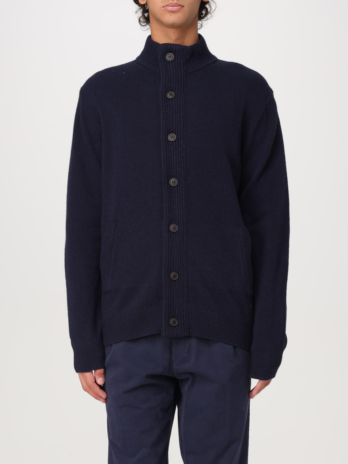 Giglio Cardigan a collo alto Barbour