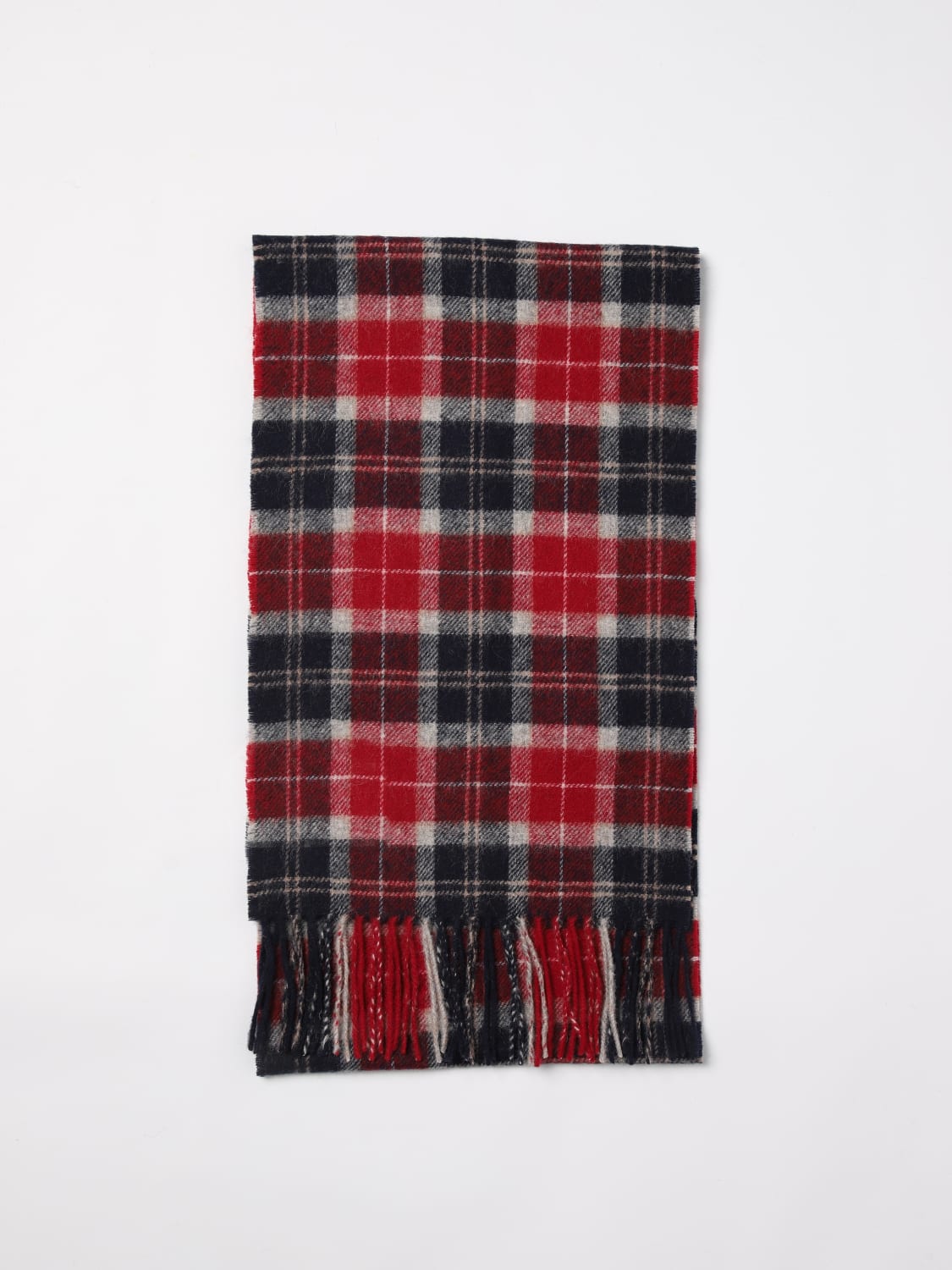 BARBOUR SCARF: Scarf men Barbour, Red - Img 1