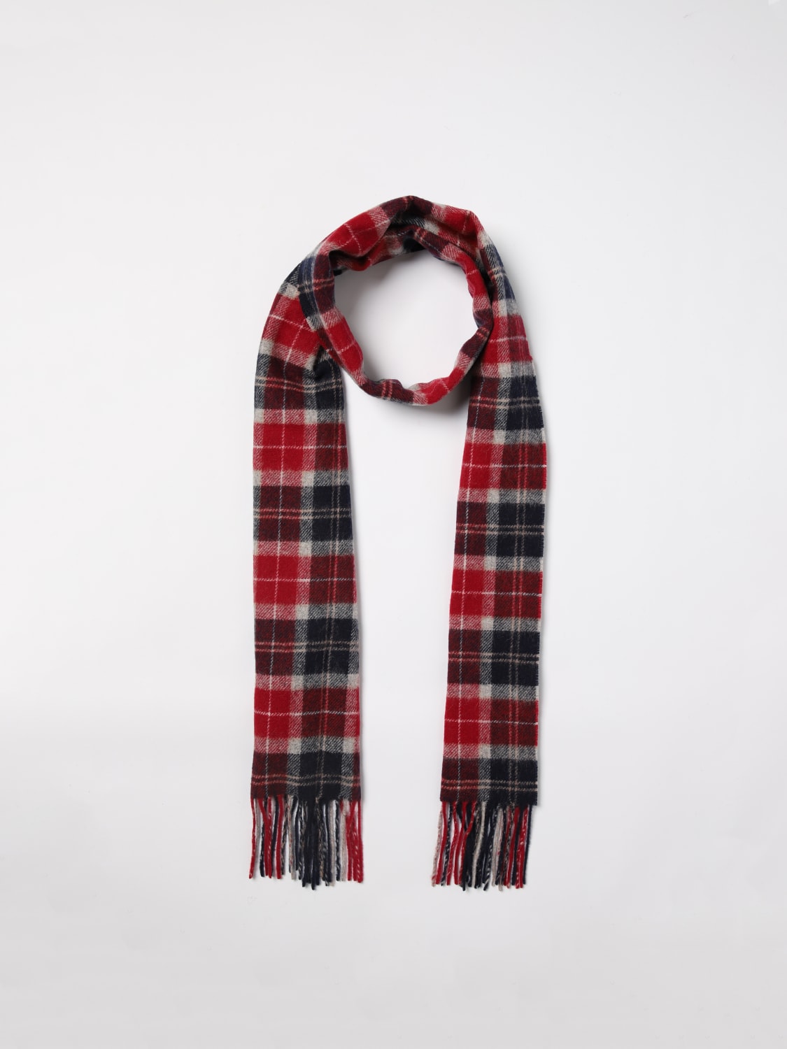 BARBOUR SCARF: Scarf men Barbour, Red - Img 2