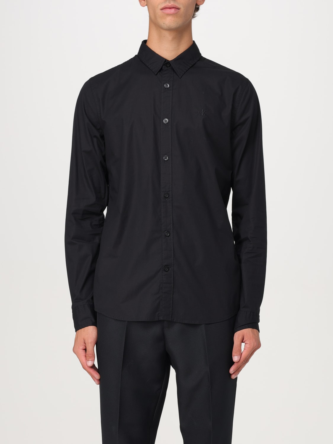 CALVIN KLEIN JEANS SHIRT: Shirt men Calvin Klein Jeans, Black - Img 1