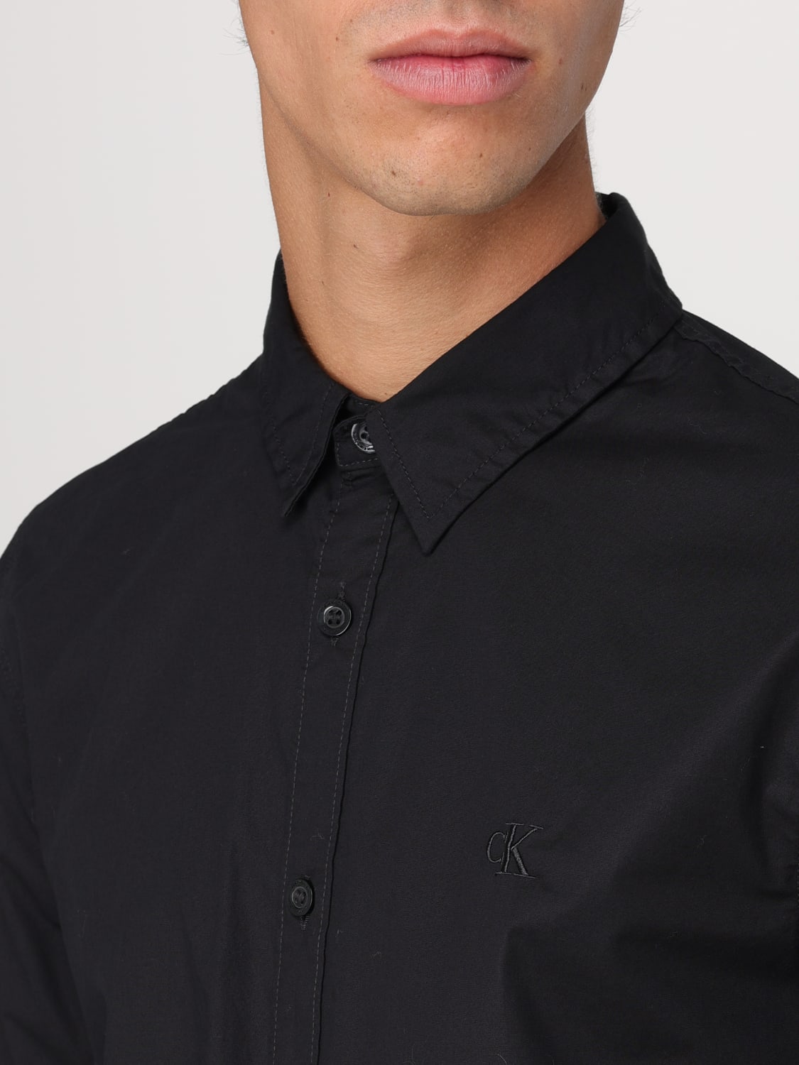 CALVIN KLEIN JEANS SHIRT: Shirt men Calvin Klein Jeans, Black - Img 3