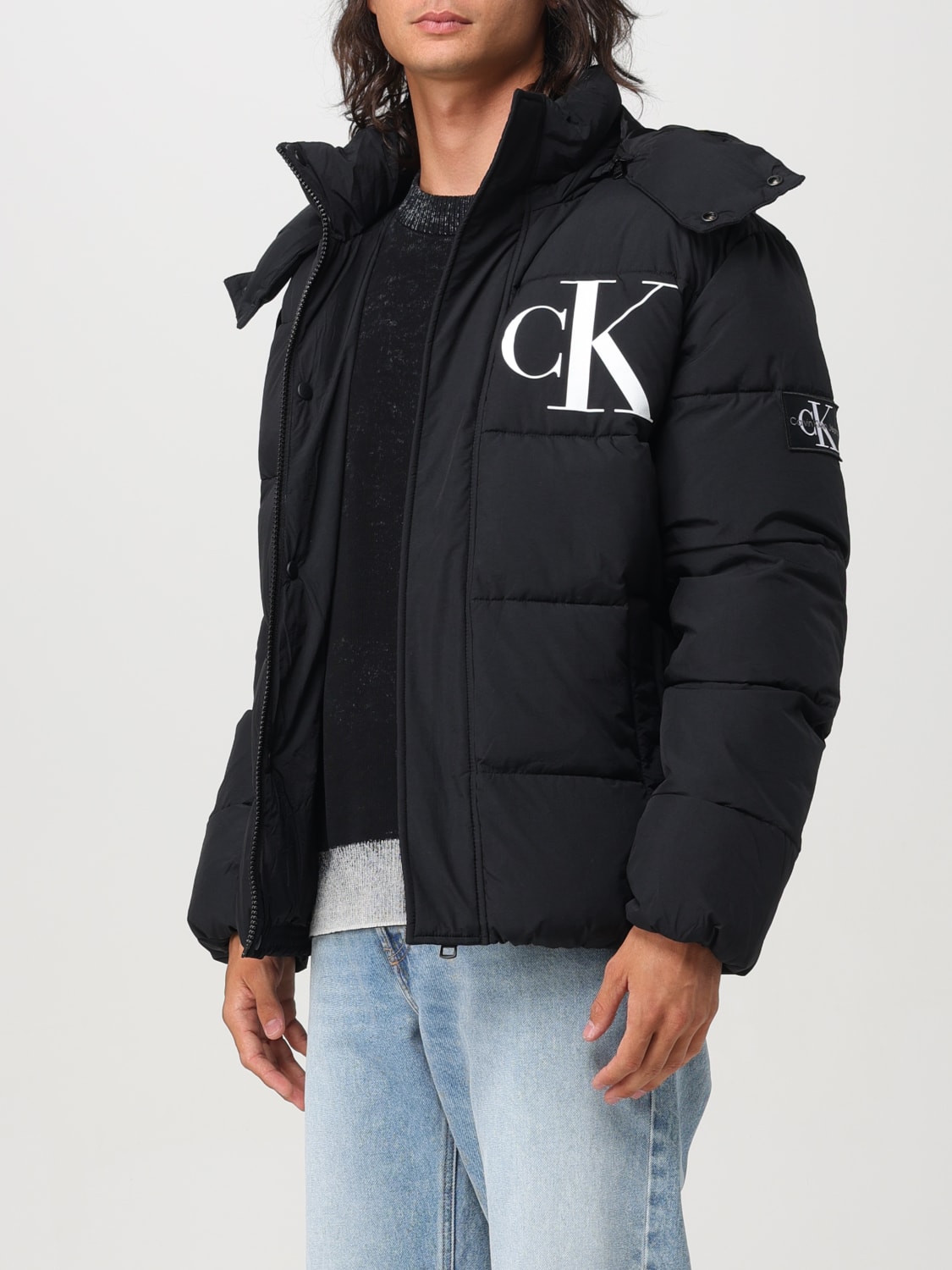 Calvin klein jeans puffer deals