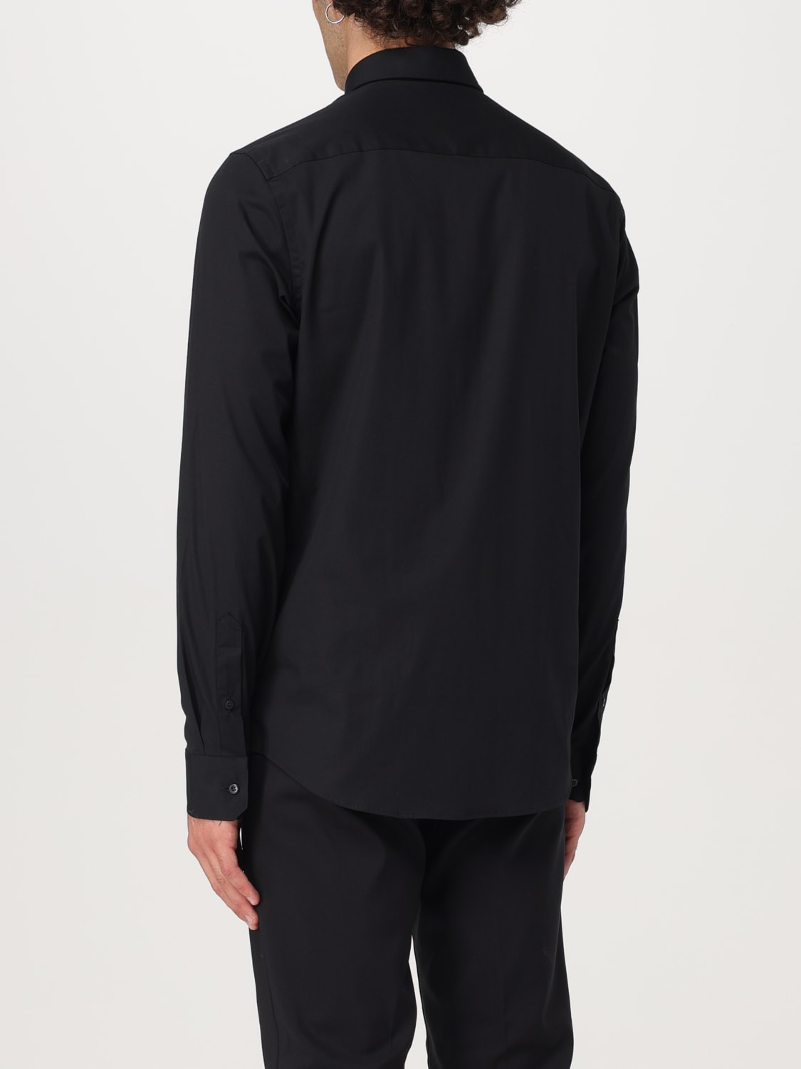 CALVIN KLEIN CAMICIA: Camicia Calvin Klein in cotone stretch , Nero - Img 2