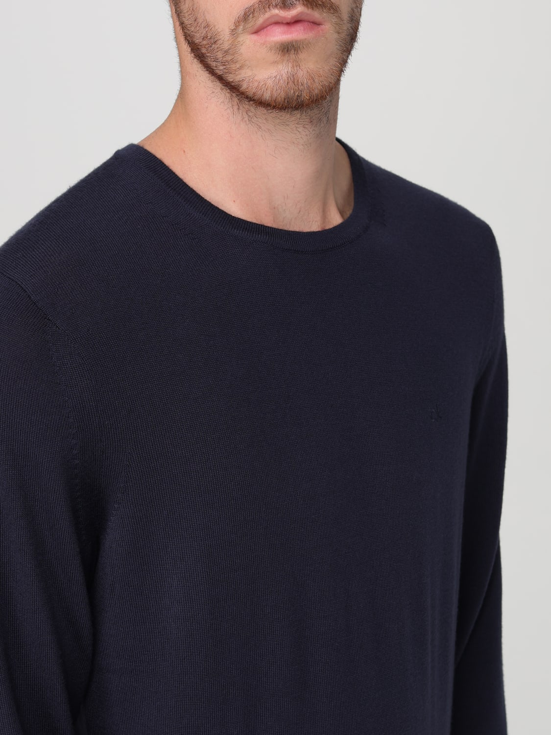 CALVIN KLEIN SWEATER: Sweater men Calvin Klein, Navy - Img 3