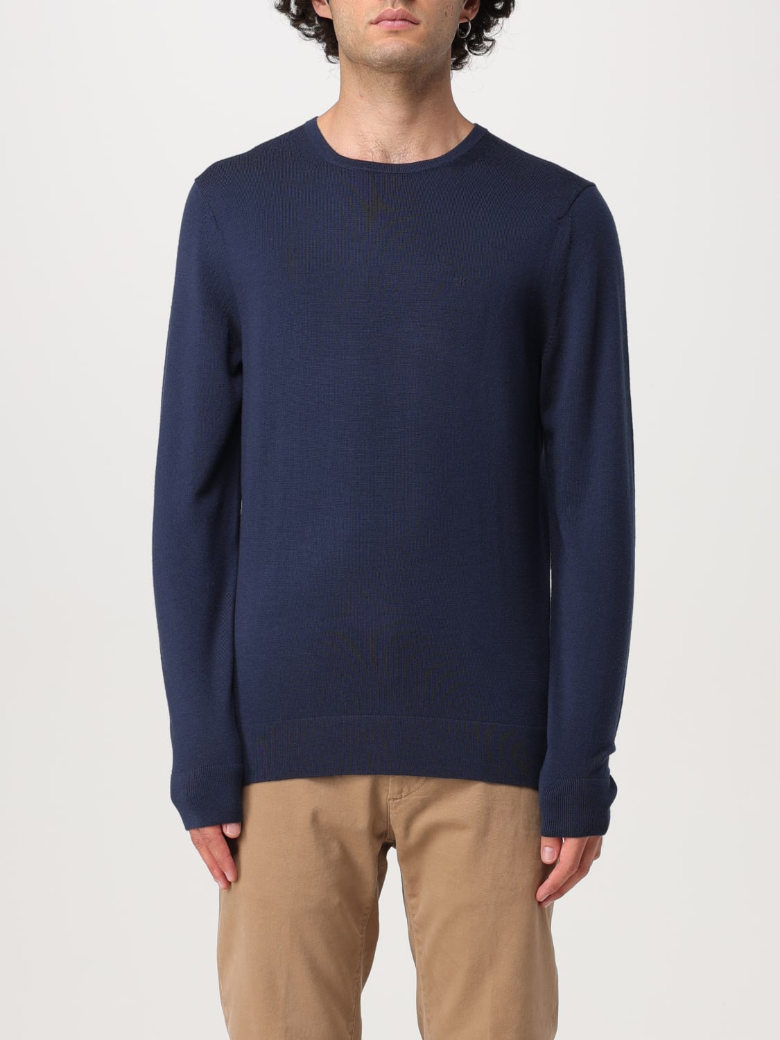 CALVIN KLEIN SWEATER: Sweater men Calvin Klein, Blue - Img 1