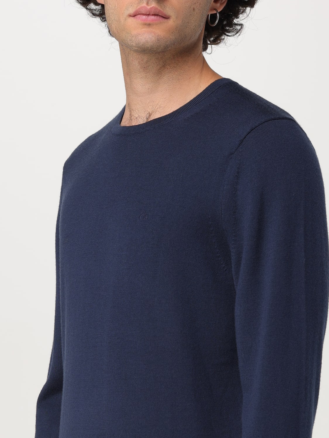 CALVIN KLEIN SWEATER: Sweater men Calvin Klein, Blue - Img 3