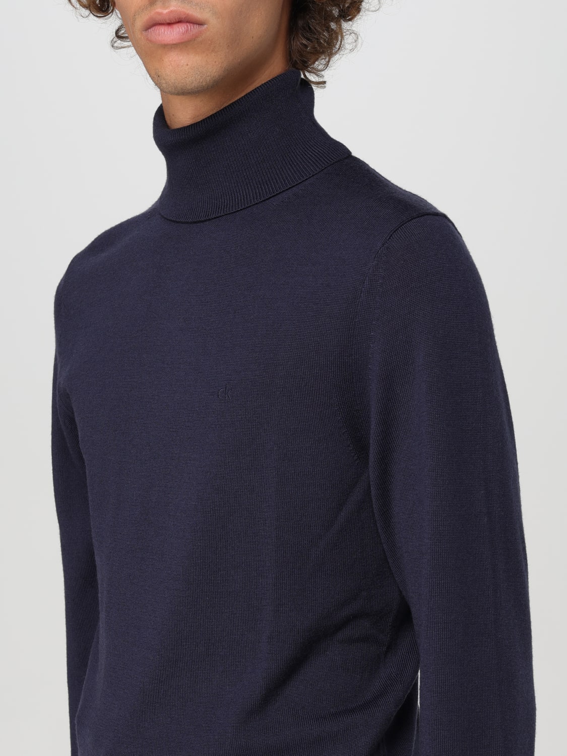 CALVIN KLEIN SWEATER: Sweater men Calvin Klein, Navy - Img 3