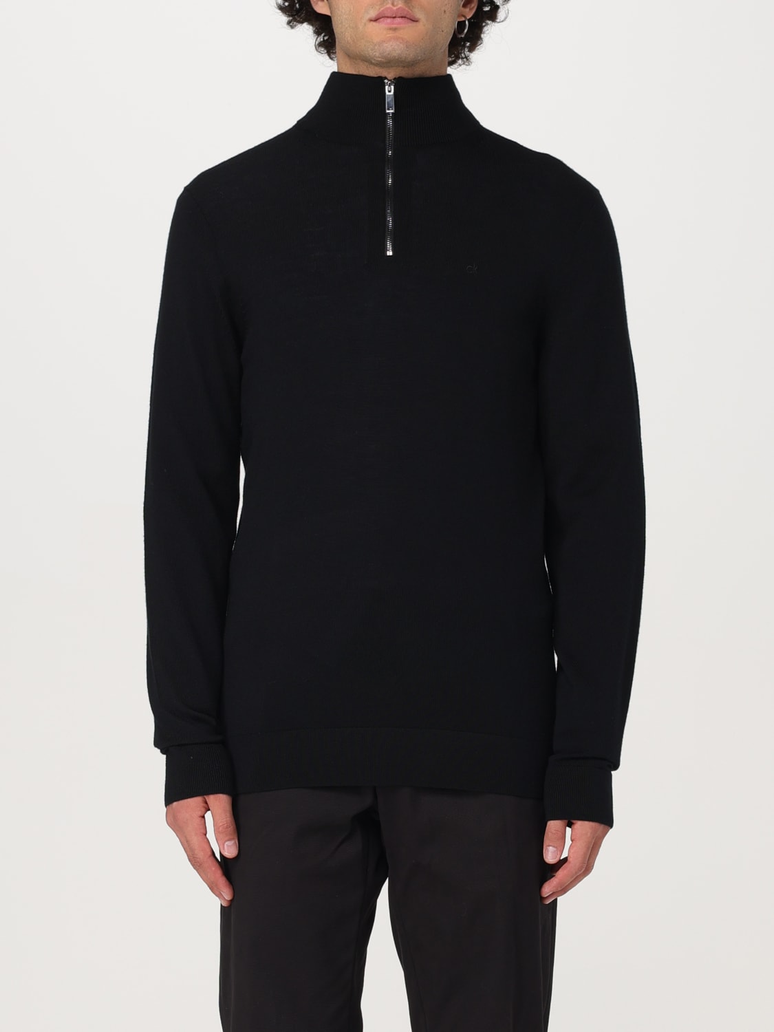 CALVIN KLEIN SWEATER: Sweater men Calvin Klein, Black - Img 1