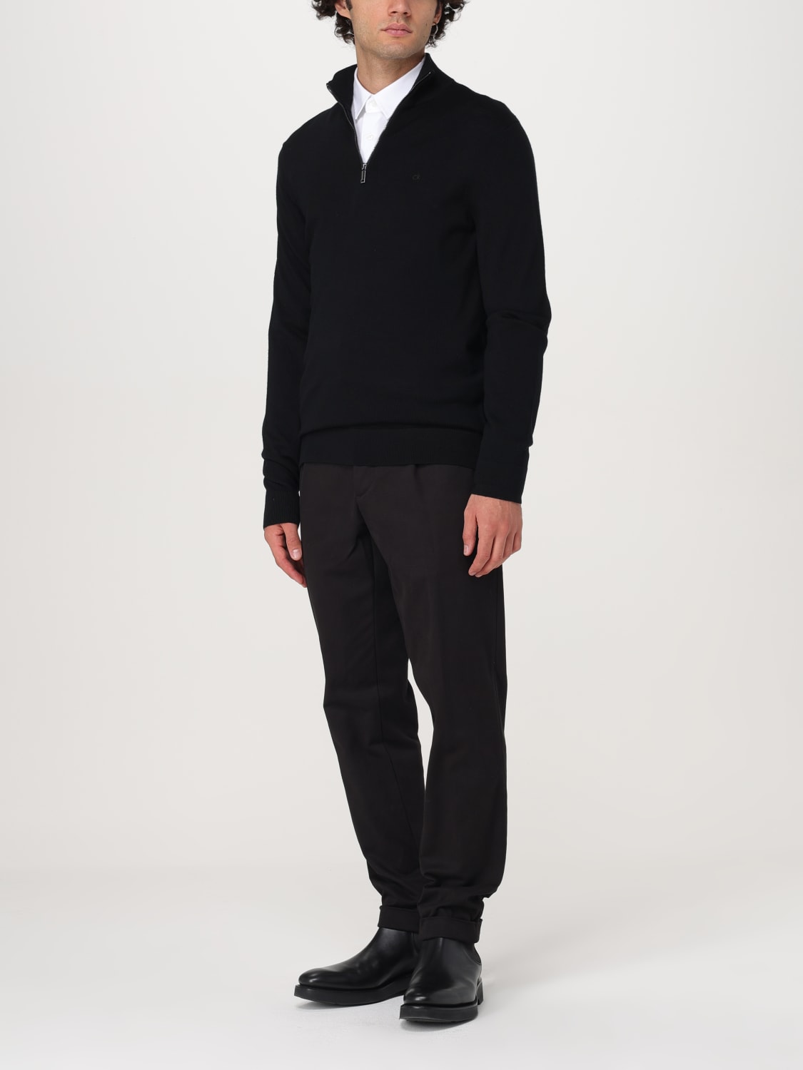 CALVIN KLEIN SWEATER: Sweater men Calvin Klein, Black - Img 2