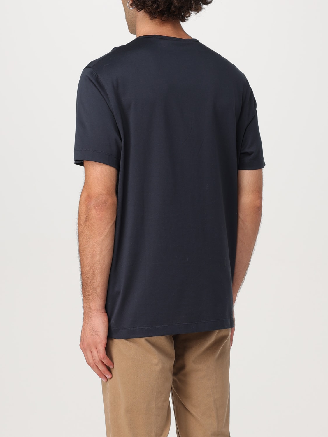 CALVIN KLEIN T-SHIRT: T-shirt men Calvin Klein, Blue - Img 2