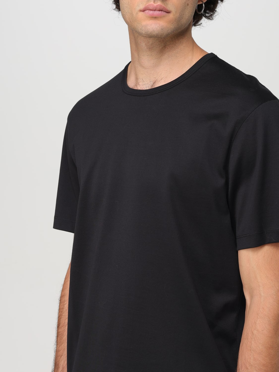 CALVIN KLEIN T-SHIRT: T-shirt men Calvin Klein, Black - Img 3