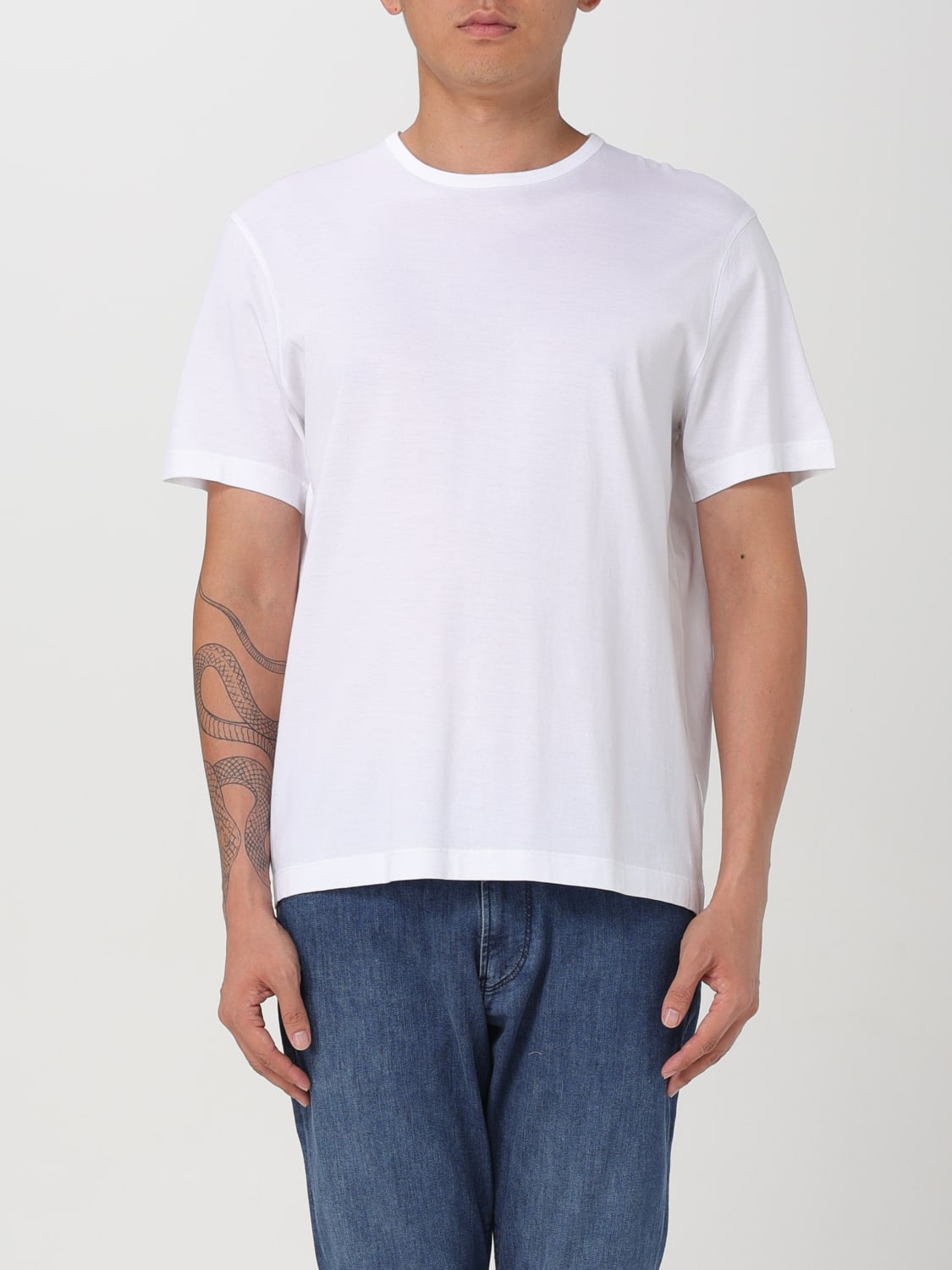 CALVIN KLEIN T-SHIRT: T-shirt men Calvin Klein, White - Img 1