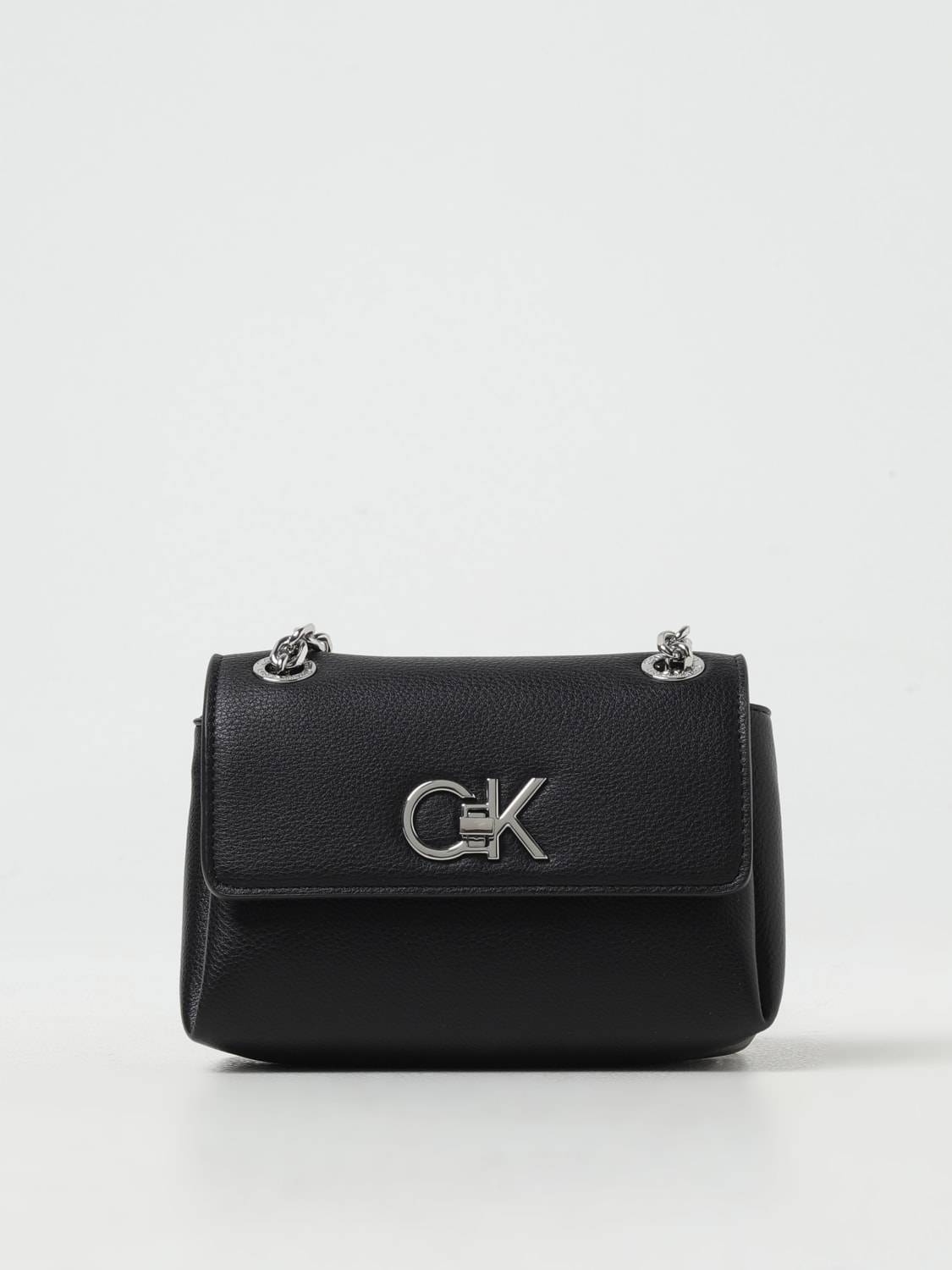 CALVIN KLEIN Shoulder bag woman Black Calvin Klein mini bag K60K612546BEH001 online at GIGLIO.COM