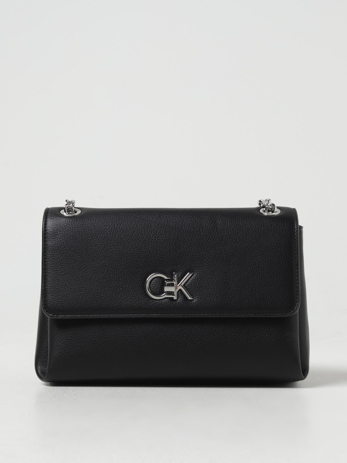 CALVIN KLEIN SHOULDER BAG: Shoulder bag woman Calvin Klein, Black - Img 1