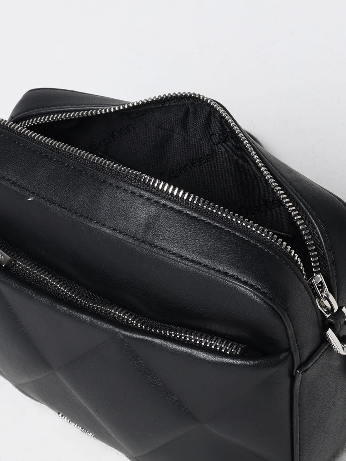 CALVIN KLEIN MINI BAG: Shoulder bag woman Calvin Klein, Black - Img 3