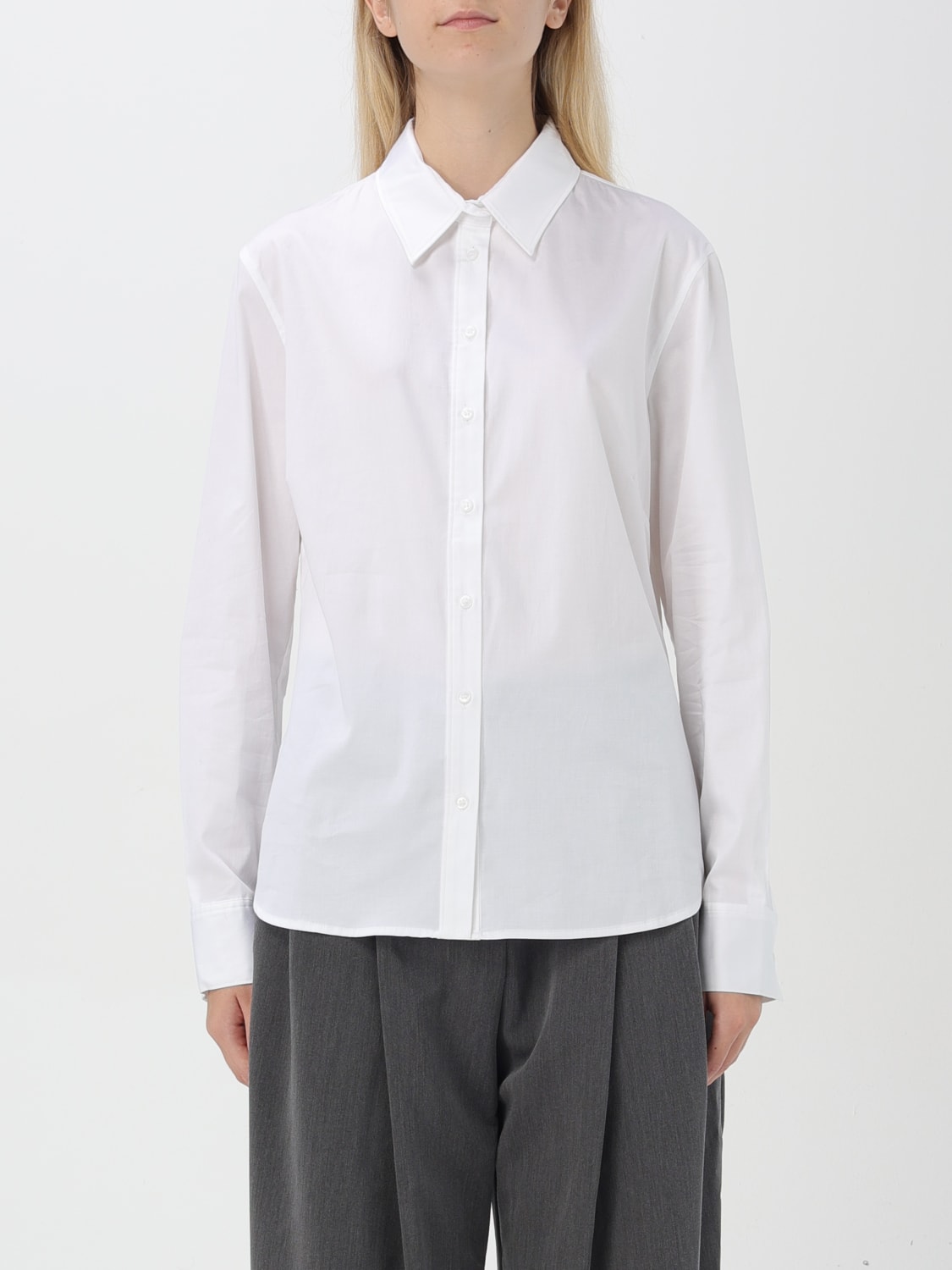 CALVIN KLEIN SHIRT: Shirt woman Calvin Klein, White - Img 1