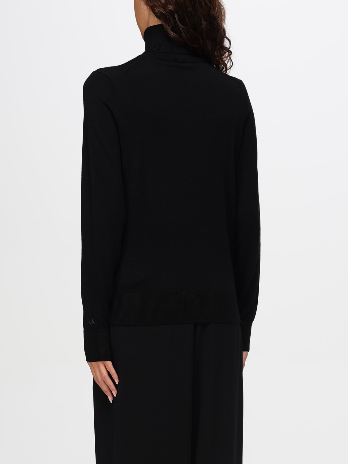 CALVIN KLEIN SWEATER: Sweater woman Calvin Klein, Black - Img 2