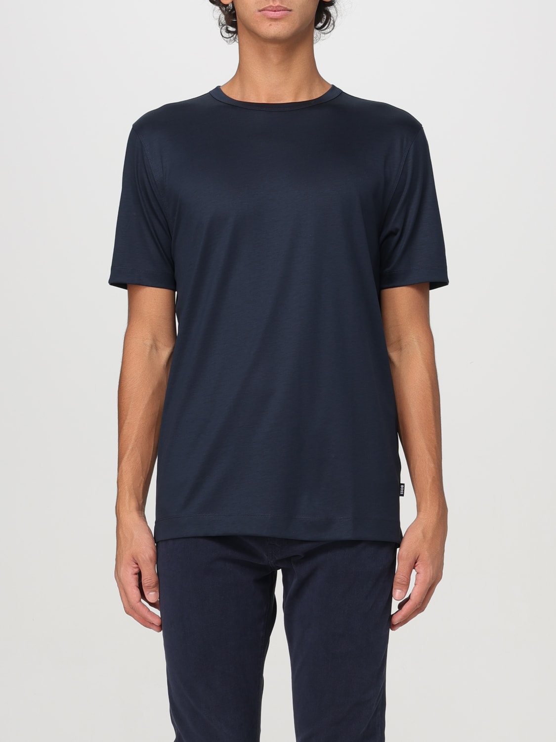 BOSS T-SHIRT: T-shirt men Boss, Blue - Img 1