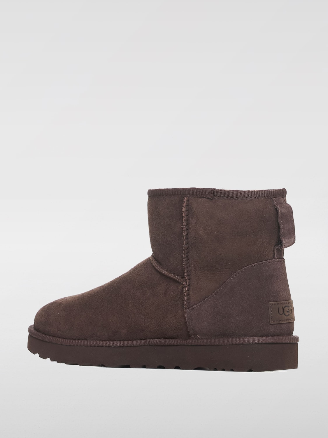 UGG FLAT ANKLE BOOTS: Shoes woman UGG, Brown - Img 3