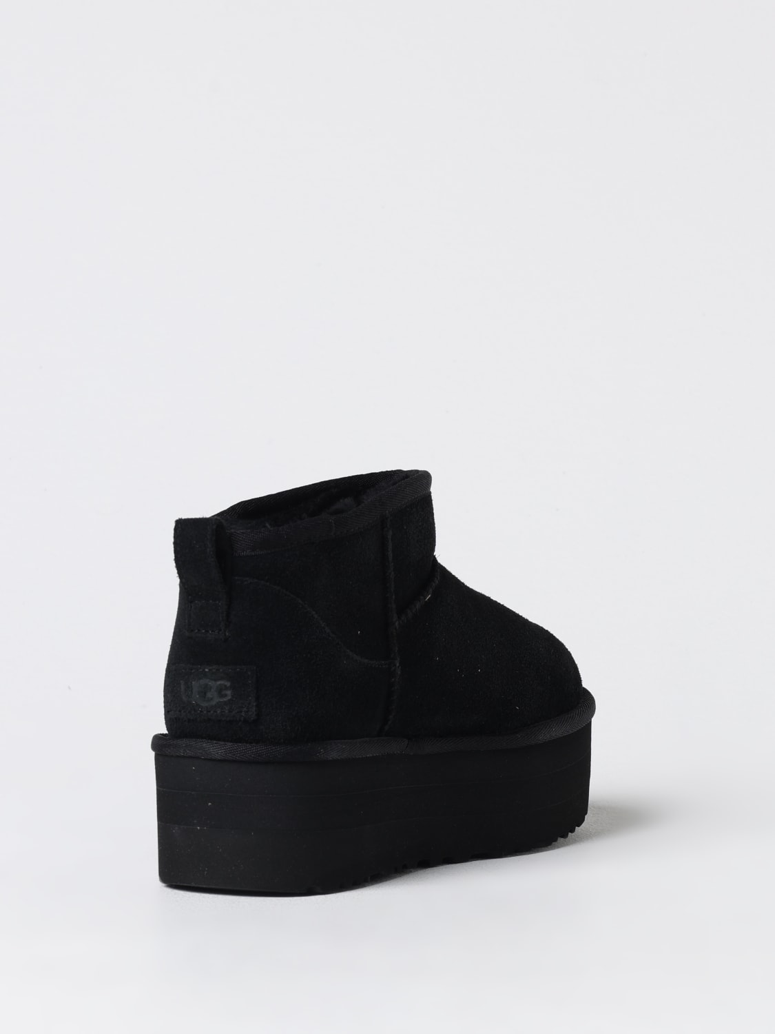 UGG FLACHE STIEFELETTEN: Schuhe damen UGG, Schwarz - Img 3