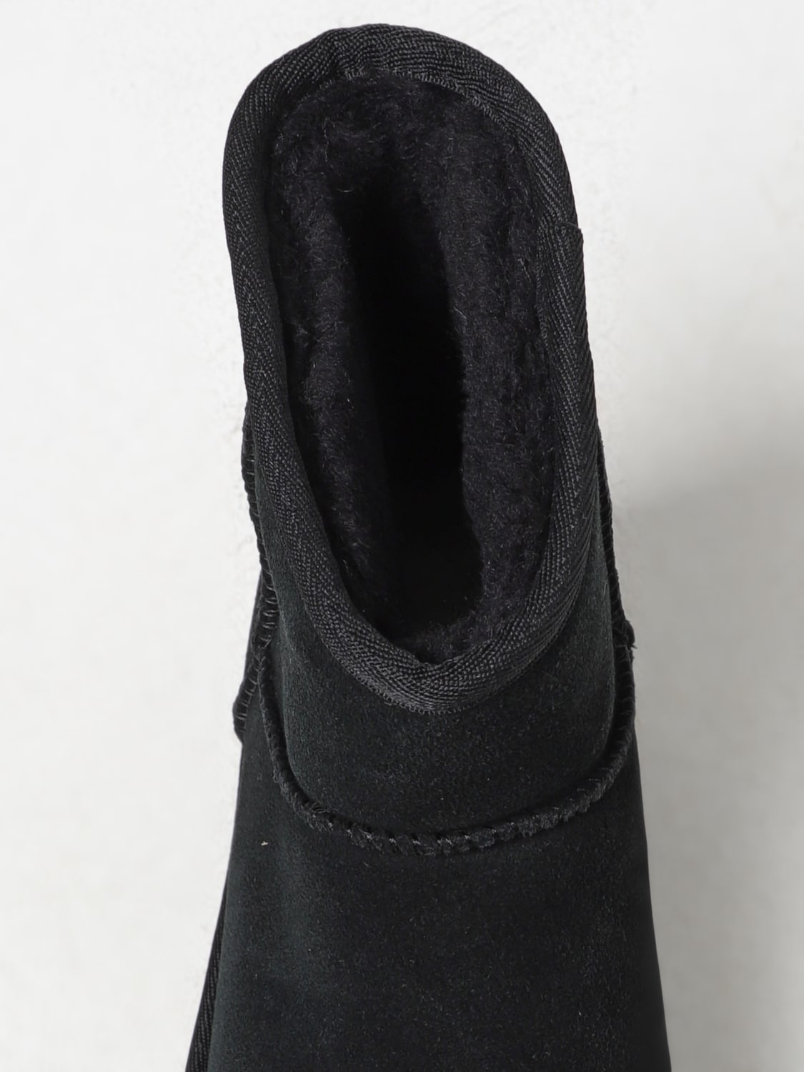 UGG FLAT ANKLE BOOTS: Shoes woman UGG, Black - Img 4