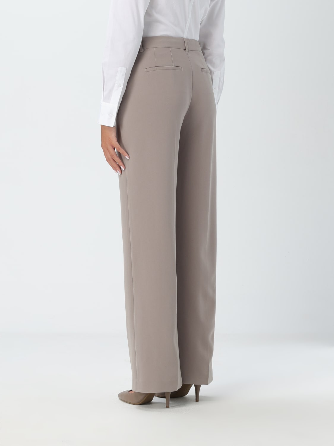 THEORY PANTALONE: Pantalone Theory in crêpe , Sabbia - Img 3
