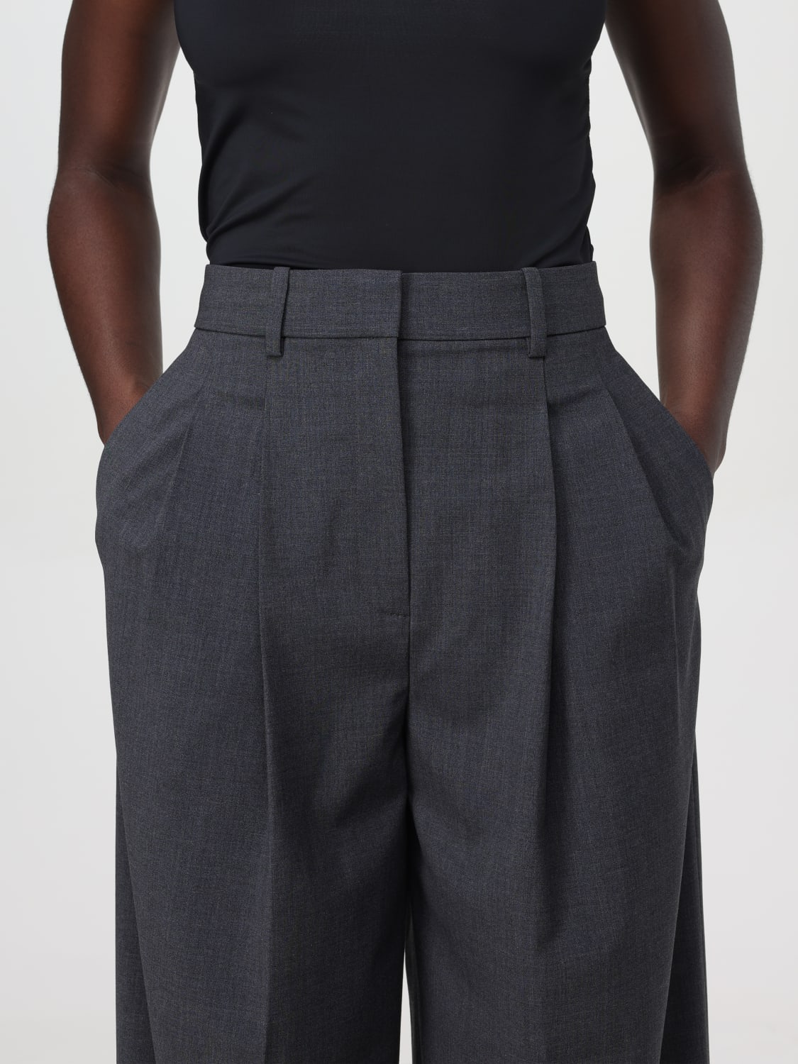パンツ THEORY Woman Pants Grey O0101254 A08 Theory Outlet: Pants woman - Grey | Theory pants O0101254