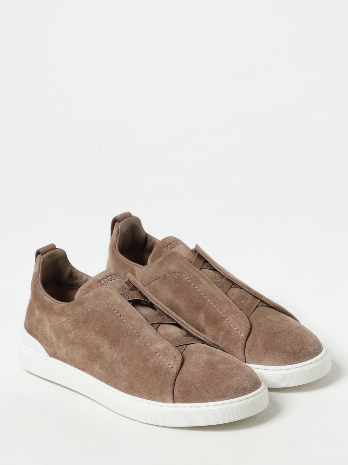 ZEGNA SNEAKERS: Sneakers men Zegna, Beige - Img 2