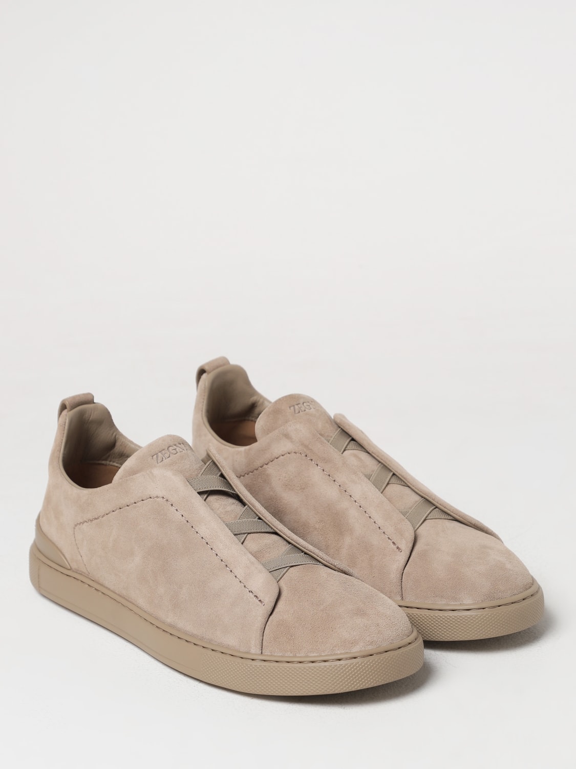 ZEGNA SNEAKERS: Sneakers men Zegna, Sand - Img 2