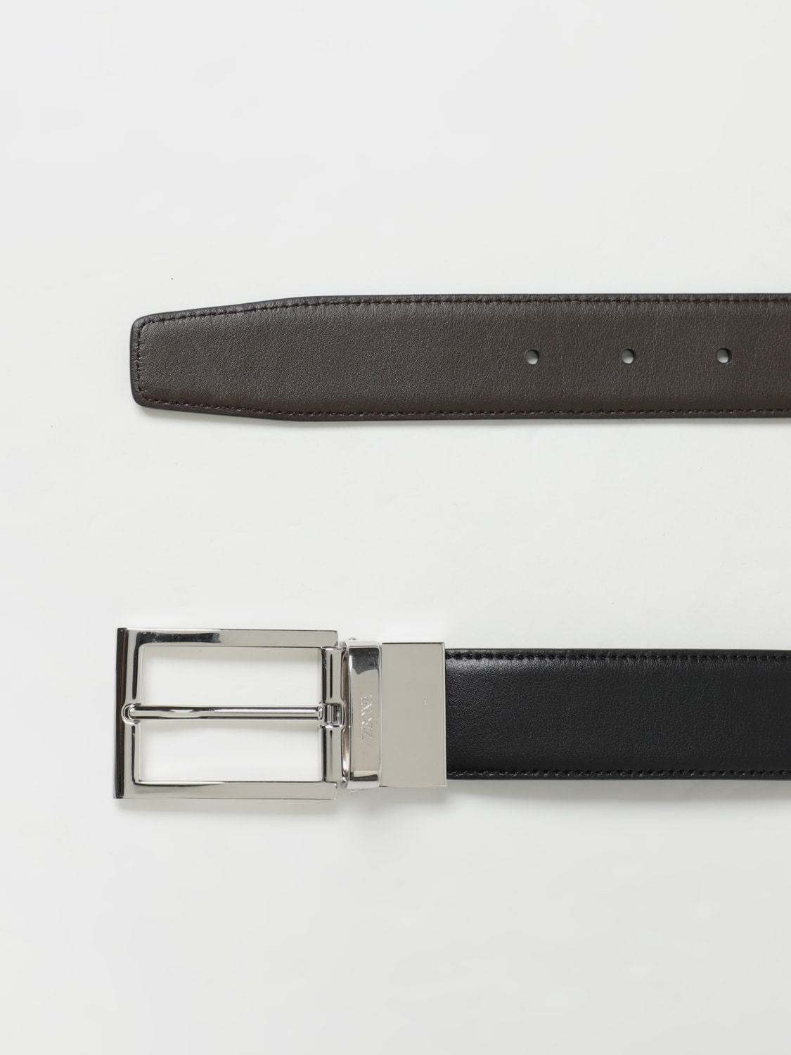 ZEGNA BELT: Belt men Zegna, Black - Img 3