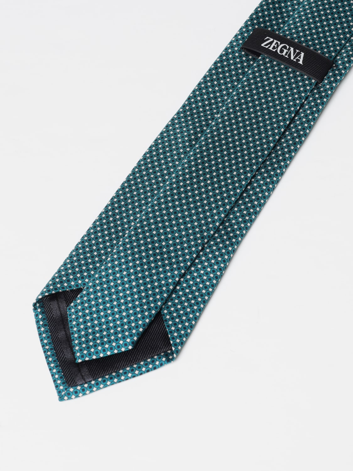 ZEGNA TIE: Tie men Zegna, Green - Img 2