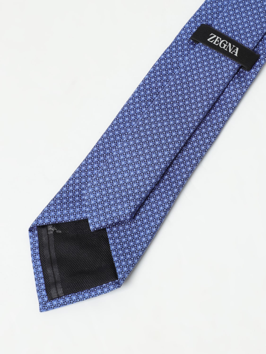 ZEGNA CORBATA: Corbata hombre Zegna, Azul Oscuro - Img 2