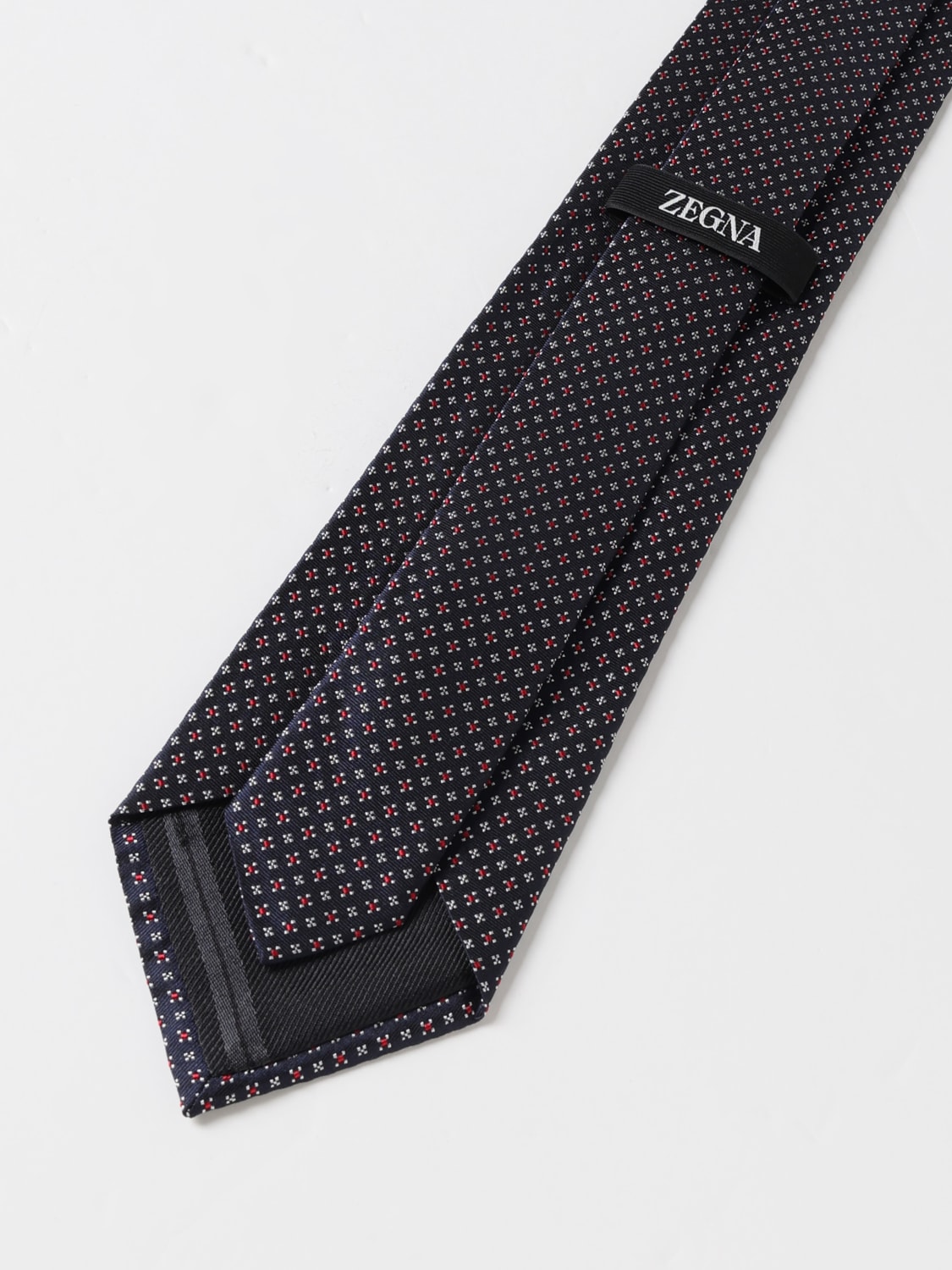 ZEGNA TIE: Tie men Zegna, Navy - Img 2