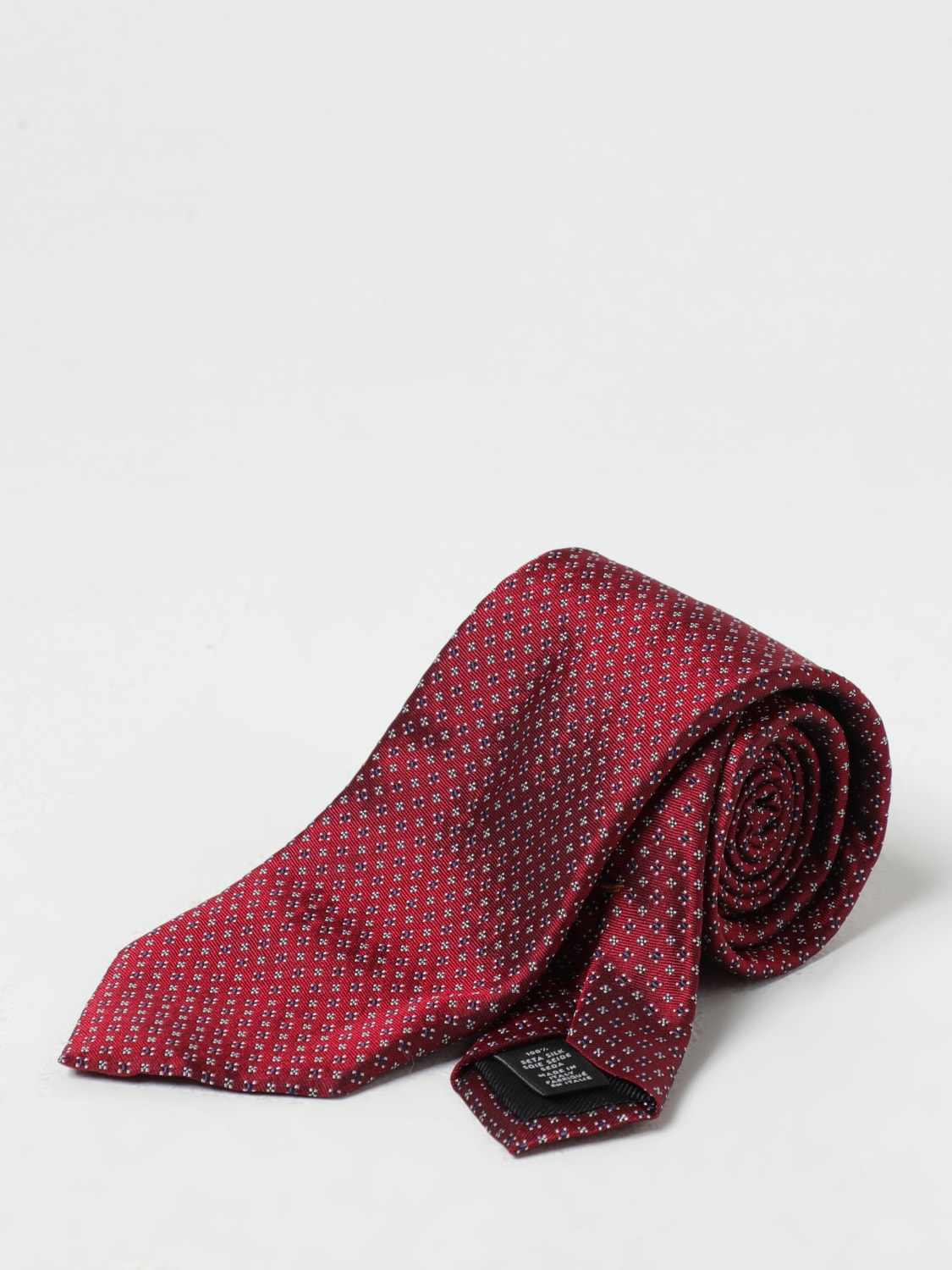 Giglio Cravatta Zegna in seta jacquard