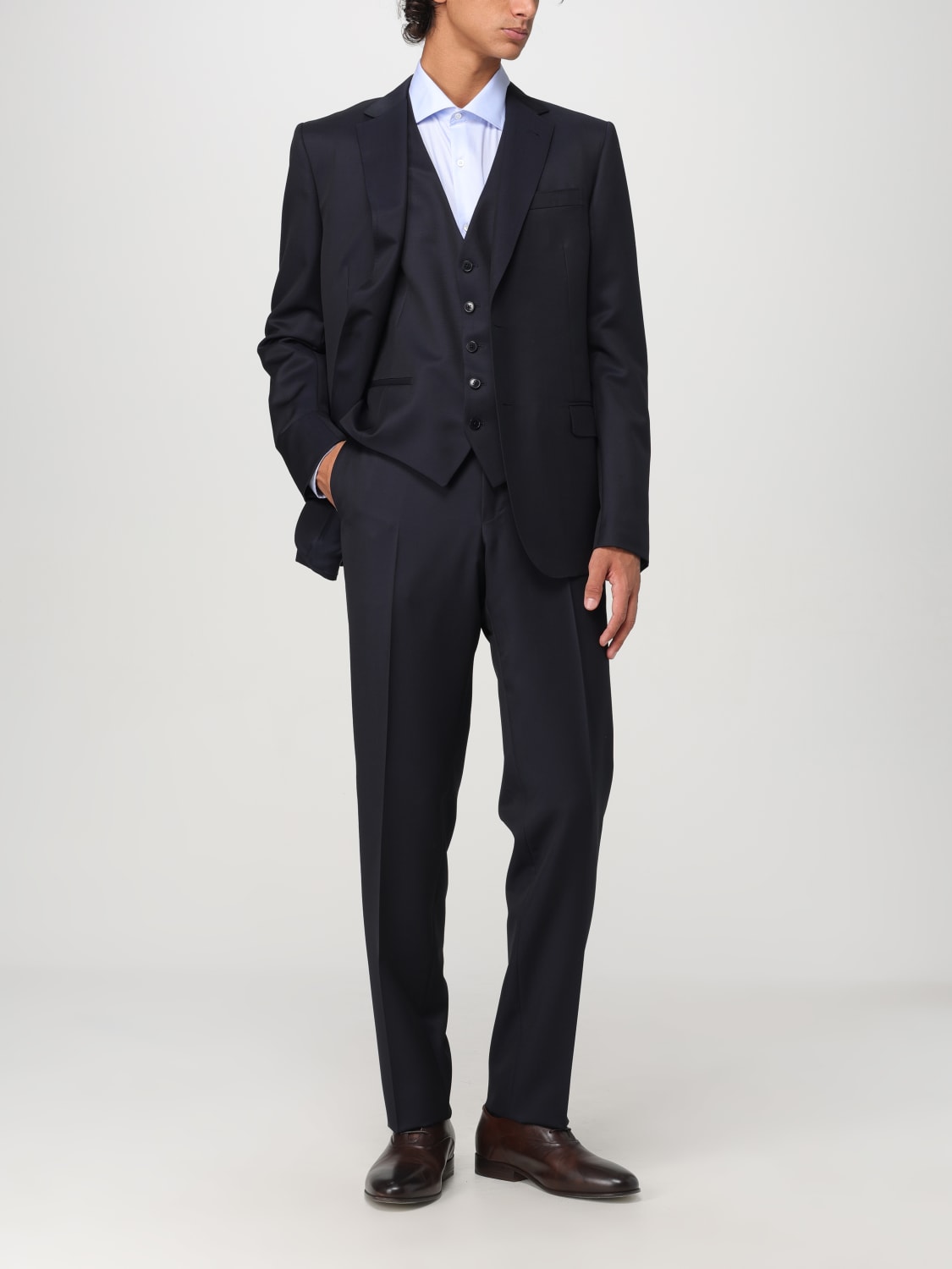 ZEGNA SUIT: Suit men Zegna, Blue - Img 2